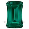 SWAROVSKI 4505 Contour Baguette Fancy Stone 10x6 Emerald
